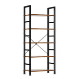 IULULU Book Shelf,  5 Tier Bookcase, Modern, Industrial Storage for Home/Office