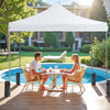 IULULU 10x10 Canopy, Heavy-Duty Party Tent, Waterproof Shade with Sand Bags
