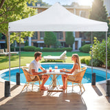 IULULU 10x10 Canopy, Heavy-Duty Party Tent, Waterproof Shade with Sand Bags