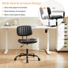 IULULU PU Leather Office Desk Chair, Swivel Chair for Adults/Students