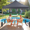 IULULU 10x10 Canopy, Heavy-Duty Party Tent, Waterproof Shade with Sand Bags