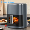 IULULU Air Fryer, 6-Qt with View Window, 12-in-1, 400°F Max