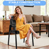 IULULU Leather Guest Chair, Ergonomic for Reception, Conferences, Home Offices