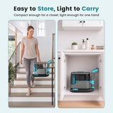 Atilioo Portable Carpet Cleaner Machine, Upholstery Spot Stain Cleaner with 13Kpa Strong Suction, Deep Cleaning for Sofa, Stairs, Pet Stains, Car Seat, Mattress, Blue