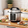 Atilioo Electric Pressure Cooker, 12-in-1 Stainless Steel Instant Pot- Multicooker for Pressure Cooking, Slow Cooker, Rice, Steamer, Sauté, Yogurt, Warmer