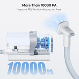 Atilioo Dog Grooming Kit, Pet Grooming Vacuum, 2.5L Dust Cup Dog Brush Vacuum with 5 Pet Grooming Tools for Shedding Pet Hair, Home Cleaning