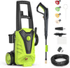 Atilioo Electric Pressure Washer, 2.0 GPM 2100 PSI High Pressure Cleaning Machine with Detachable Foam Cannon, Wheels, Ideal for Cars Fences Patios Driveways