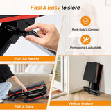 Atilioo Adjustable Weight Bench for Home Gym, Foldable Workout Bench for Full Body Exercise, 9 Positions, 795LBS Capacity