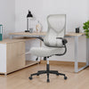 IULULU Ergonomic Office Chair, High Back Mesh with Lumbar Support, Flip-up Arms