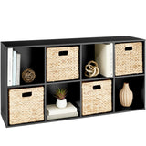 Atilioo 6 8 9 Cube Storage Organizer, Open Bookcase, Space-Saving Display Shelf with Removable Back Panels, Easy Assembly