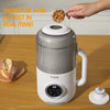 Atilioo 10-in-1 Nut Milk Maker Blender, Milkshake Maker 40oz Capacity, Auto Clean, Keep Warm, Homemade Plant-Based Milk, Almond, Cashew, Oat, Fruit