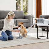 Atilioo Dog Grooming Kit, Pet Grooming Vacuum, 2.5L Dust Cup Dog Brush Vacuum with 5 Pet Grooming Tools for Shedding Pet Hair, Home Cleaning