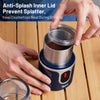 IULULU Cordless Coffee Grinder, USB Rechargeable, 85 Grinds, Blue