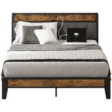 Atilioo Twin Bed Frame with Storage Space Under Frame, 14" Heavy Duty Metal Platform, No Box Spring Needed, Easy Assembly, Black