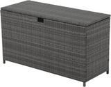 IULULU 120-Gallon Patio Storage Box for Cushions & Tools