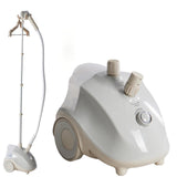 Atilioo Garment Steamer with Wheels, 1500W Powerful Standing Wrinkle Remover Heats, 1.7L Water Tank for 55 Min Continuous Steaming, Black