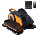 Atilioo Under Desk Elliptical Machine with Remote Control, Electric Elliptical Leg Exerciser, Portable Quiet Seated Pedal Exerciser for Seniors Younger