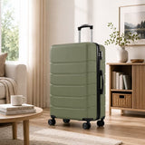 LIFERECORD Carry-On Luggage, 20 inch Hard Shell Rolling Suitcase for Travel Expandable Lightweight with Spinner Wheels TSA Lock