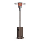 LIFERECORD Propane Heater, 48,000 BTU Outdoor Heaters for Patio with Auto-off Safety Protection System with Wheels for Backyard, Deck, Garden, Porch