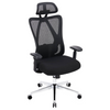 IULULU Office Chair, Comfy Swivel Mesh with Adjustable Support, 2D Arms, 135° Tilt