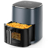 Buteny Air Fryer, 6-Quart with Viewing Window, 12-in-1 Functions - Air Fry, Roast, Reheat, Dehydrate, Bake, Steam, and More, 400°F Max Temperature