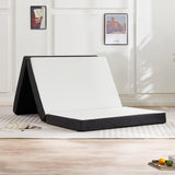 IULULU Foldable Mattress, Foldable Floor Memory Foam Mattress, Portable Camping Mattress, CertiPUR-US Certified Collapsible Bed Mattress Pad