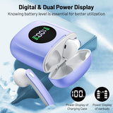 IULULU Wireless Earbuds, 50H Playback, IP7 Waterproof