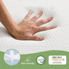 IULULU Foldable Mattress, Foldable Floor Memory Foam Mattress, Portable Camping Mattress, CertiPUR-US Certified Collapsible Bed Mattress Pad