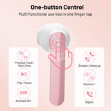 IULULU Wireless Earbuds, 50H Playback, IP7 Waterproof