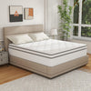IULULU Mattress, Foam and Spring Hybrid Mattress, Medium Firmness, Durable Support, Certified Safe Foams & Fabric