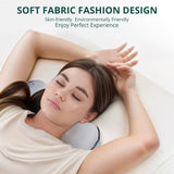 SKG 4D Shiatsu Back & Neck Massager with Heat and Vibration, Deep Tissue Kneading Pillow for Pain Relief, Cordless & Portable, Lumbar Support for Home, Car & Office Ideal Gift for Parents Men & Women