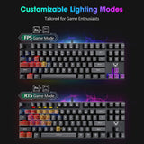 Gaming Keyboard with RGB LED Light - hoperacer.com