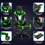 Massage Gaming Chair  High Back