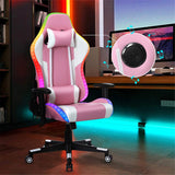 Racing-Gaming-Chair-with-Bluetooth-Music-Speakers-LED-Lights