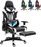 HopeRacer Aurae Ergonomic Massage Gaming Chair  High Back Gaming Computer Chair with Footrest - hoperacer.com