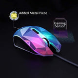 HopeRacer Diamond DPI Wired LED Mouse