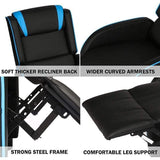 Adjustable PU Leather Recliner Video Gaming Chair