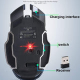 Rechargeable Wireless Silent LED Mouse - hoperacer.com