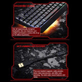 Gaming Keyboard with Colorful LED USB Wired - hoperacer.com