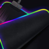 Large Colorful LED Lighting Keyboard Mat 