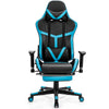 HopeRacer Massage Gaming Chair High Back Reclining Racing Chair with Footrest