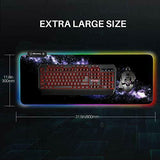 RGB Planet Gaming Mouse Pad With LED Light
