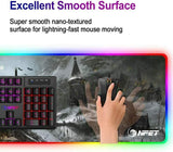 HopeRacer Large Mouse Pad With 12 Lighting Modes - hoperacer.com