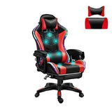 Gaming Chair with led Light Footrest and Headrest