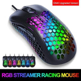 HopeRacer G540 USB Wired Gaming Mouse 6400 DPI